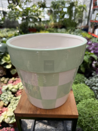 OSŁONKA CERAMICZNA MIĘTOWA KRATA P21