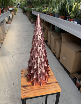 CHOINKA CERAMICZNA SUGAR RÓŻOWA ŚREDNIA