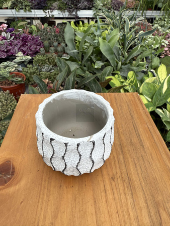 OSŁONKA CERAMICZNA WAVE GREY/BLACK P6