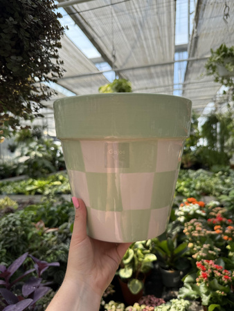 OSŁONKA CERAMICZNA MIĘTOWA KRATA P21