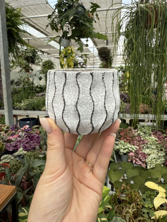 OSŁONKA CERAMICZNA WAVE GREY/BLACK P6