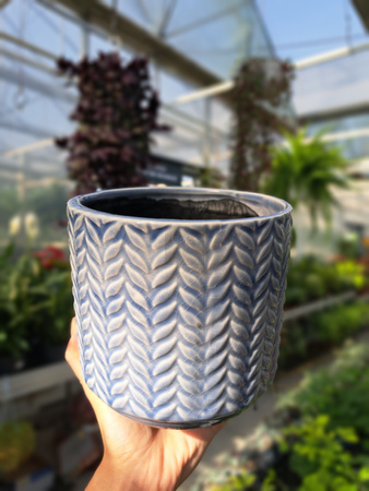 OSŁONKA CYLINDER MAŁY BŁEKITNY PSZENICZNY P14