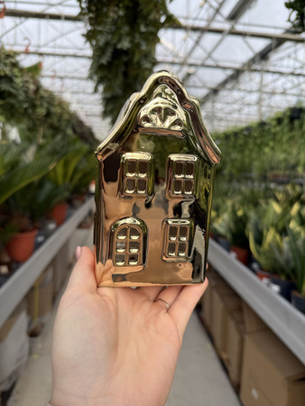 DOMEK ZŁOTY LED MAŁY