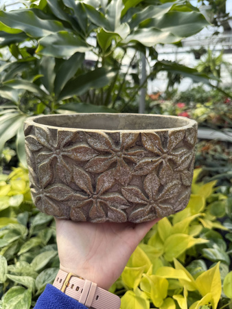 OSŁONKA CERAMICZNA ANTYCZNE KWIATY P30
