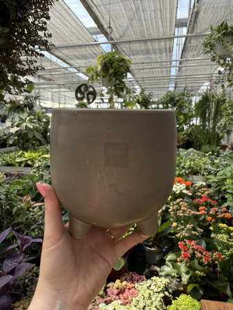 OSŁONKA CERAMICZNA SZARA NA NÓŻKACH P13