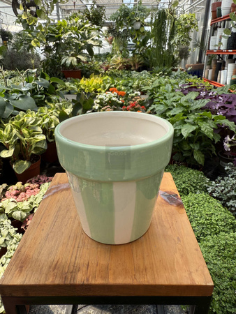 OSŁONKA CERAMICZNA MIĘTOWE PASY P11
