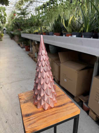 CHOINKA CERAMICZNA SUGAR RÓŻOWA MAŁA