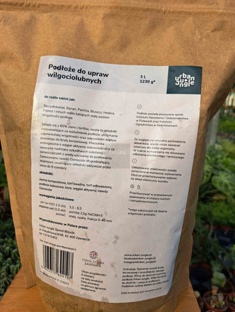 PODŁOŻE DO ROŚLIN WILGOCIOLUBNYCH  5 LITRÓW