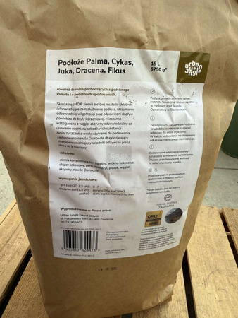 PODŁOŻE PALMA, CYKAS, JUKA, DRACENA, FIKUS 15 LITRÓW