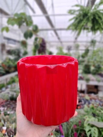 OSŁONKA CERAMICZNA CZERWONA P13