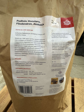 PODŁOŻE MONSTERA, FILODENDRON, ALOKAZJA 15 LITRÓW