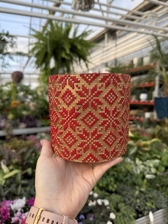 OSŁONKA X-MAS KWIATY