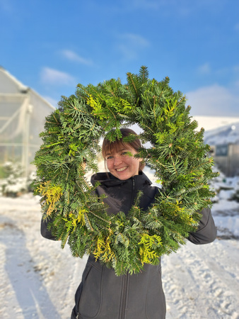 WIANEK MIESZANY JODŁA + CYPRYS 60CM