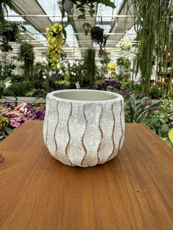 OSŁONKA CERAMICZNA WAVE CREAM/GOLD P6