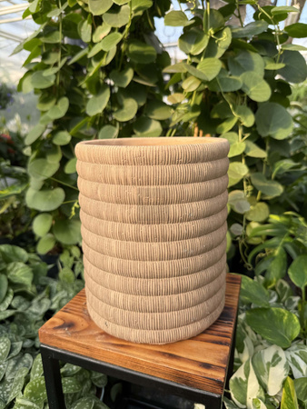 DONICA CERAMICZNA WALEC BOHO PIASKOWE P18