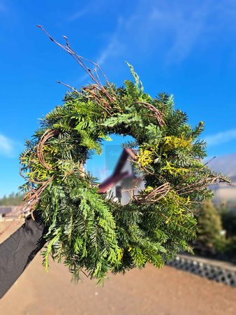 WIANEK  MIESZNY JODŁA + CYPRYS + BRZOZA 40 cm