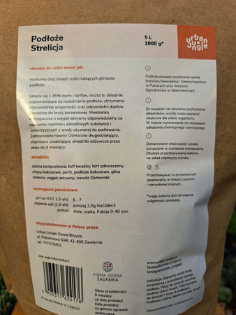 PODŁOŻE STRELICJA 5 LITRÓW