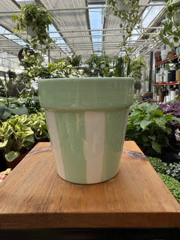 OSŁONKA CERAMICZNA MIĘTOWE PASY P11