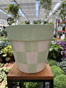 OSŁONKA CERAMICZNA MIĘTOWA KRATA P21