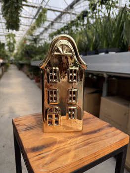 DOMEK ZŁOTY LED DUŻY