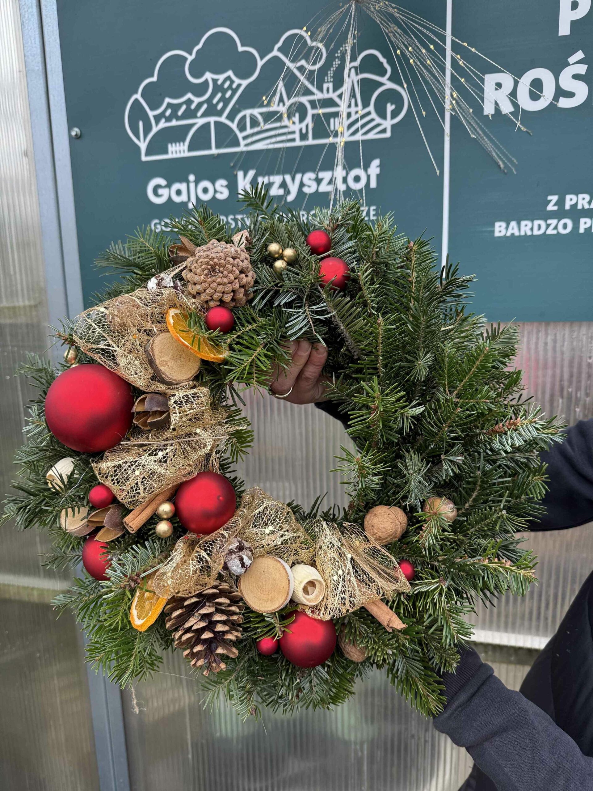 wianek świąteczny